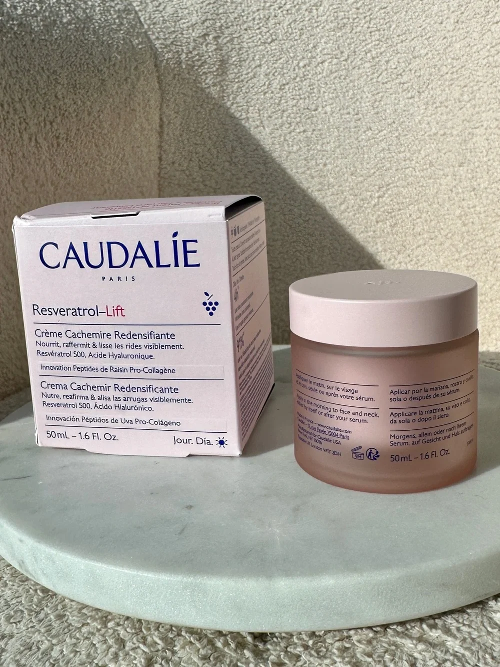 Caudalie Resveratrol-Lift Firming Retinol Alternative Cashmere Moisturizer NEW